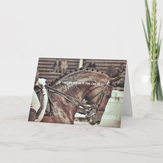 DREAM IT WENSKAART BEDANKKAART (Voorkant)