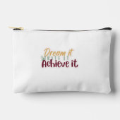 Dream It Write It Achieve It Pouch Etui (Voorkant)