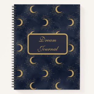 Dream Journal - Fun en Modern Celestial Moon Notitieboek