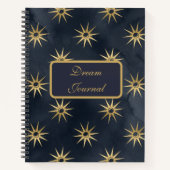 Dream Journal - Fun Sun en Moon Combo Design Notitieboek (Voorkant)