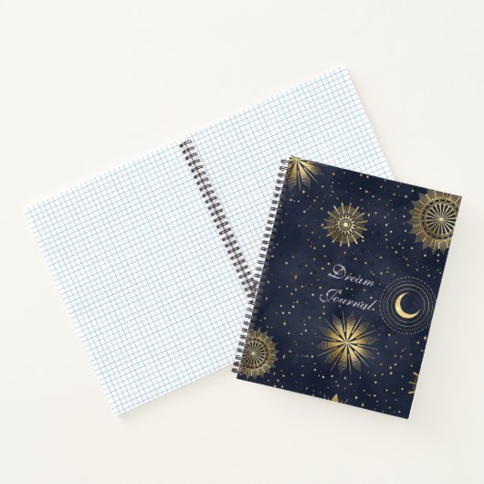 Dream Journal - Modern Celestial Thmed Journal Notitieboek (Binnen)