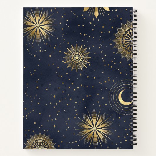 Dream Journal - Modern Celestial Thmed Journal Notitieboek (Achterkant)