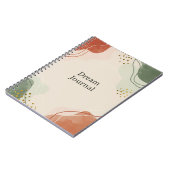Dream Journal – Pastel Abstract Notitieboek (Linkerzijde)