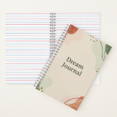 Dream Journal – Pastel Abstract Notitieboek (Binnen)