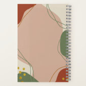 Dream Journal – Pastel Abstract Notitieboek (Achterkant)