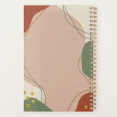 Dream Journal – Pastel Abstract Planner (Achterkant)