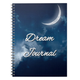 Dream Journal - Sliver Moon Night Sky Journal Notitieboek