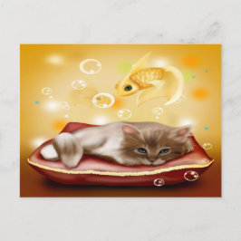 Dream Kitten Briefkaart