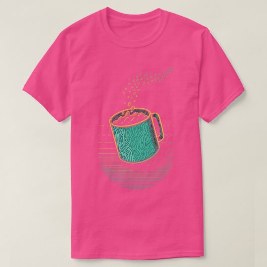Dream-koffie T-shirt (Design voorkant)