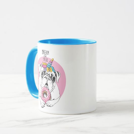 Dream Kom waar Mok (Voorkant links)