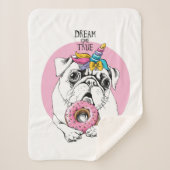 Dream Kom waar Sherpa Deken (Voorkant)