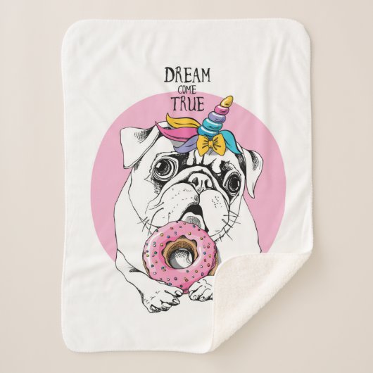 Dream Kom waar Sherpa Deken (Voorkant)