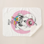 Dream Kom waar Sherpa Deken (Voorkant (horizontaal))