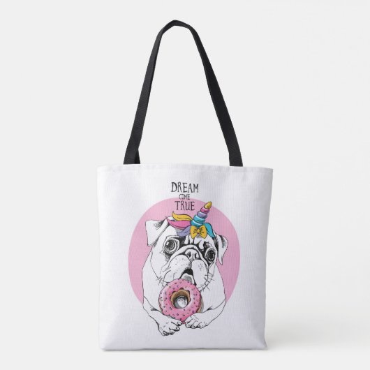 Dream Kom waar Tote Bag (Achterkant)