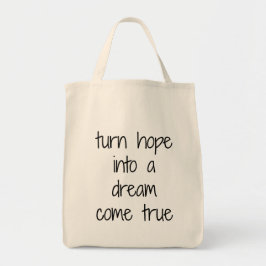 Dream Komende True Grocery Canvas tas