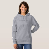 Dream Komende True Women's Basic Hoodie (Voorkant volledig)