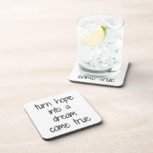 Dream komt uit True Hard Plastic Onderzetter (Rechterzijde)