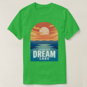 Dream Lake CO Retro Sunset T-shirt (Design voorkant)