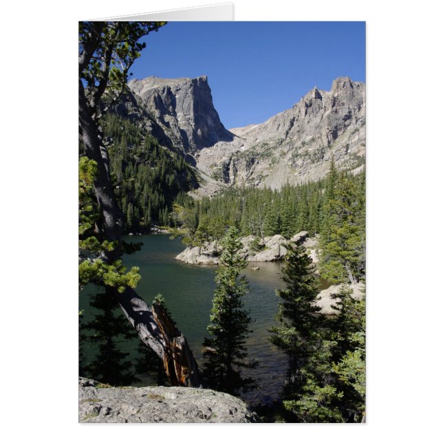 Dream Lake, Colorado Card (Voorkant)