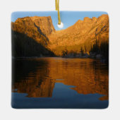 Dream Lake in Sunrise Light I Keramisch Ornament (Voorkant)