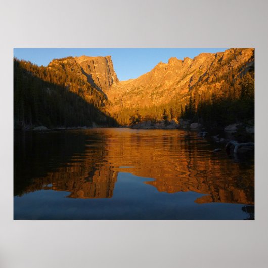 Dream Lake in Sunrise Light I Poster (Voorkant)