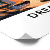 Dream Lake National Park Reisprint Poster (Hoek)