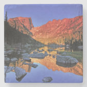 Dream Lake Stenen Onderzetter (Voorkant)