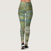 Dream Legging, Monet, Garden, klassiek schilderij Leggings (Achterkant)