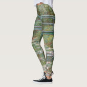 Dream Legging, Monet, Garden, klassiek schilderij Leggings (Links)