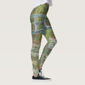 Dream Legging, Monet, Garden, klassiek schilderij Leggings (Rechts)