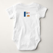 Dream liefje kleine, baby bodysuit (Achterkant)