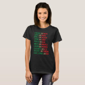 Dream Like Martin Black History Month African Cele T-shirt (Voorkant volledig)