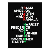 Dream like Martin Black History Month Foto Afdruk (Voorkant)