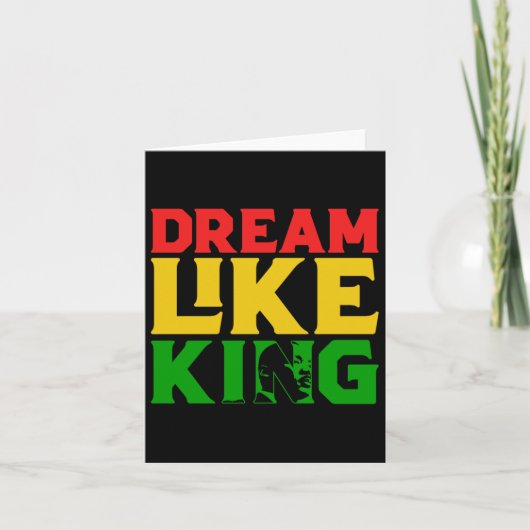 Dream like Martin Kaart (Voorkant)