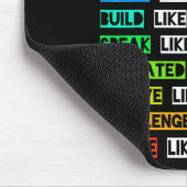 Dream like Martin Lead like Harriet Women Black Hi Muismat (Hoek)