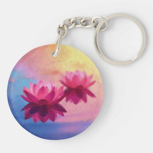 Dream Lotus Sleutelhanger (Achterkant)