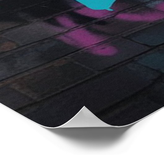 Dream Louder, Motivational Quote Urban Graffiti Poster (Hoek)