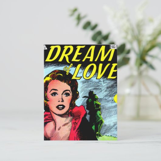 Dream Love Briefkaart (Staand voorkant)