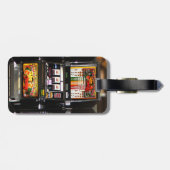 Dream Machines - Lucky Slot Machines Bagagelabel (Achterkant horizontaal)