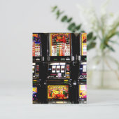 Dream Machines - Lucky Slot Machines Briefkaart (Staand voorkant)