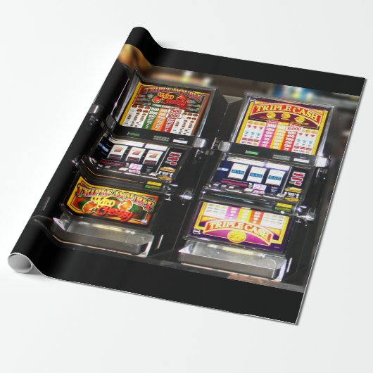 Dream Machines - Lucky Slot Machines Cadeaupapier (Uitgerold)