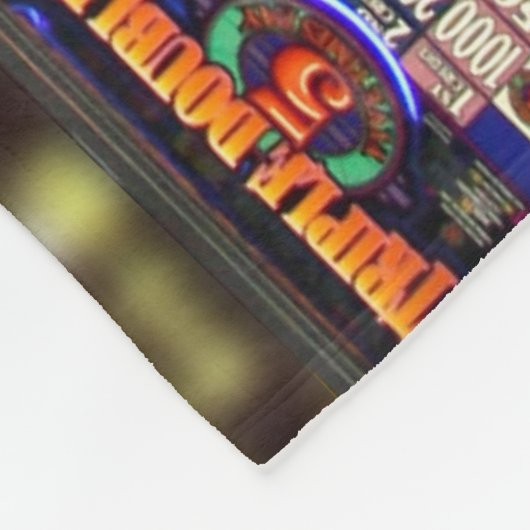 Dream Machines - Lucky Slot Machines Fleece Deken (Hoek)