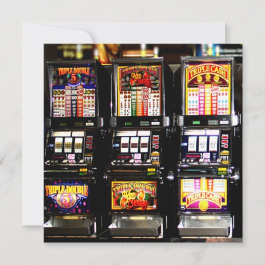 Dream Machines - Lucky Slot Machines Kaart (Voorkant)