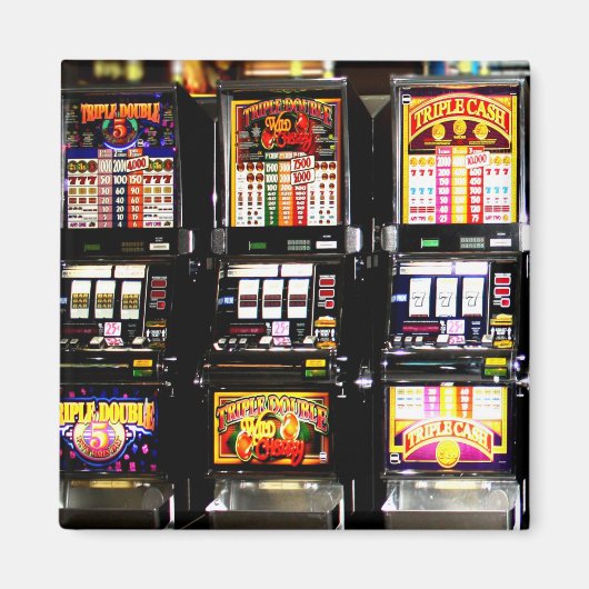 Dream Machines - Lucky Slot Machines Magneet (Voorkant)