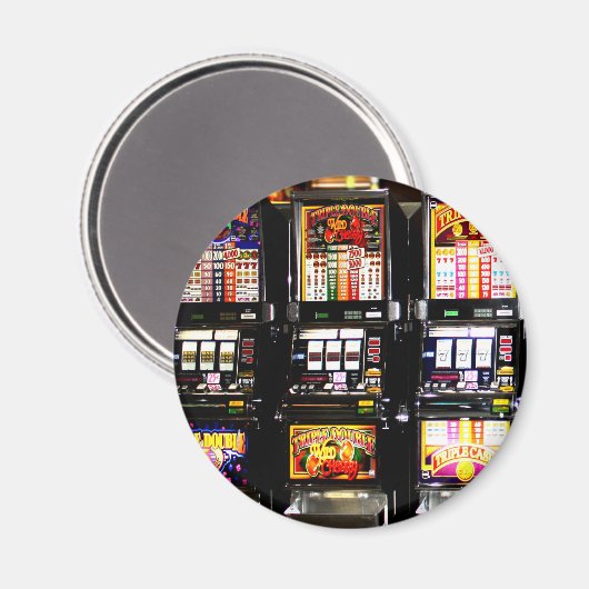 Dream Machines - Lucky Slot Machines Magneet (Voorkant / Achterkant)