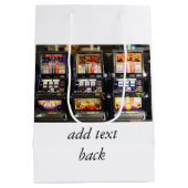 Dream Machines - Lucky Slot Machines Medium Cadeauzakje (Achterkant)