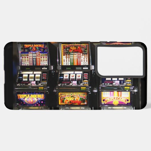 Dream Machines - Lucky Slot Machines Samsung Galaxy Hoesje (Linkerkant)