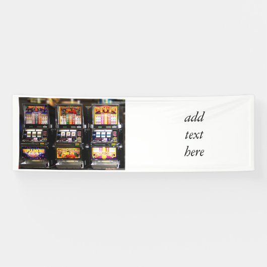 Dream Machines - Lucky Slot Machines Spandoek (Horizontaal)