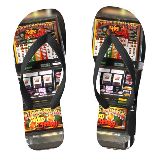 Dream Machines - Lucky Slot Machines Teenslippers (Voetbed)