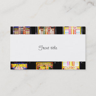 Dream Machines - Lucky Slot Machines Visitekaartje